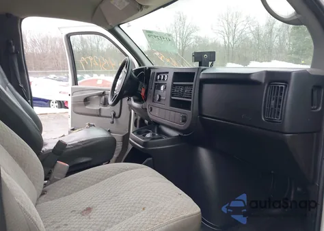 2008 Chevrolet Express Work Van from USA, damaged, VIN 1GCGG25C981183770